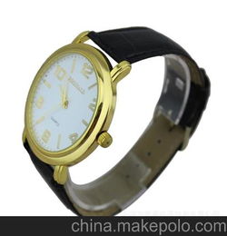 供应皮带女士手表 专业批发女士防水皮带手表 深圳钟表厂家低价售